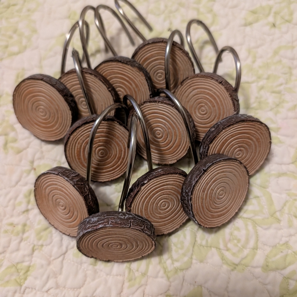 Faux Wood Curtains Hangers